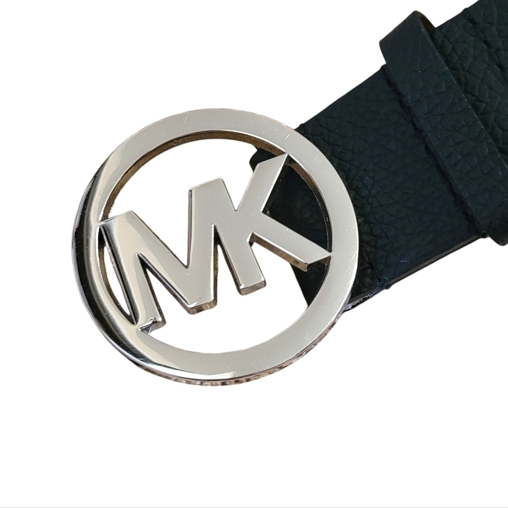 Micheal Kors Leather MK Belt